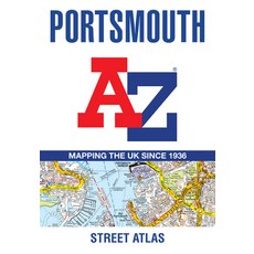 (英文圖書) Portsmouth A-Z Street Atlas 平裝版, Geographers' A-Z Map Compan..., 英文