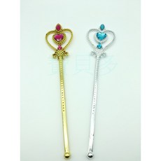 萬聖節桃心冰雪仙女魔法棒, 桃, 桃, 1個