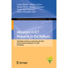 (英文圖書) Advances in ICT Research in the Balkans: 10th Balkan Conference in Informatics ... 平裝版, Springer, 英文
