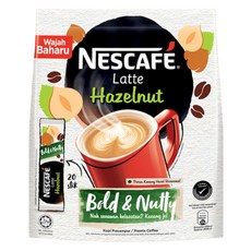 NESCAFE 雀巢咖啡 濃郁椹果拿鐵沖泡包, 1個, 20入, 24g