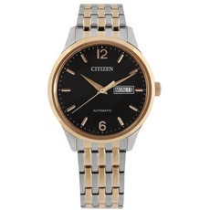 CITIZEN 機械錶 數字刻度 日期星期 不鏽鋼手錶 NH7504-52E 40mm