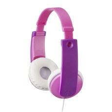 JVC Tinyphone兒童安全耳機, HA-KD7-P, 粉色的