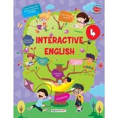 (英文圖書) Interactive English -4 平裝版, Gowoo, 英文