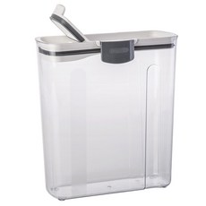 prepworks 穀物燕麥儲存盒, 白+黑色