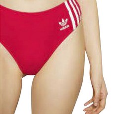 adidas 愛迪達 寬邊側綁帶運動內褲, 亮紅色