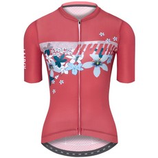 BAISKY百士奇自行車衣女款蜂巢空力短車衣 油桐 粉