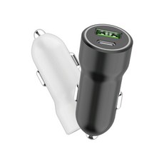 雙USB-C車用快速充電器 適用多種設備, MCK-Q220