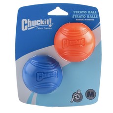 Chuckit 狗狗橡膠玩具球 M號, 2件, 混色