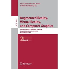 (英文圖書) Augmented Reality Virtual Reality and Computer Graphics: 5th International Conference Avr ... 平裝版, Springer, 英文