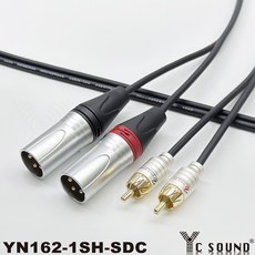 XLR對RCA AV訊號線, YN162-17-BG,300cm, 1個
