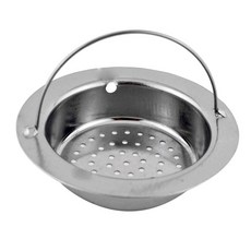 台灣製 不鏽鋼手提流理台濾網, 不鏽鋼手提漏網-大(11cm) 1個