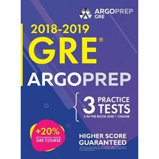 (英文圖書) GRE by ArgoPrep: GRE Prep 2018 + 14 Days Online Comprehensive Prep Included + Videos + Practi... 精裝版, Argo Brothers Inc, 英文