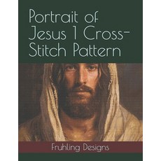 (英文圖書) Portrait of Jesus 1 Cross-Stitch Pattern 平裝版, Independently Published, 英文
