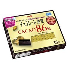 meiji 明治 CACAO 86%可可巧克力, 130g, 1盒