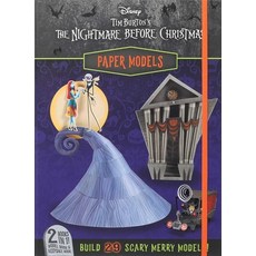 (英文圖書) Disney: Tim Burton's the Nightmare Before Christmas Paper Models Spiral, Thunder Bay Press, English