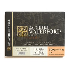 St Cuthberts Mill Saunders Waterford 水彩本, 23*31-HP/膠裝本