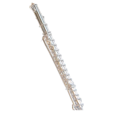 Flute for Wire Lover Art studio 鋁線樂器/Flute, 銀色長笛