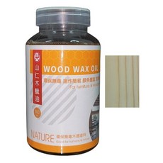 山仁 木蠟油 500ml 無色消光 木器塗料 DIY家具護木油, 1個