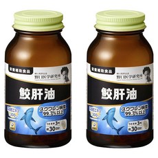 NoguchiMedicalResearchInstitute 鯊魚肝油軟膠囊 1300mg 57.96g, 2個, 90片