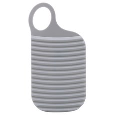 可掛式迷你洗衣板/搓衣板, 灰色, 1個