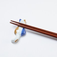 Ishida 瓷筷架, 1個, 三色貓