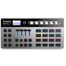 DONNER ESSENTIAL D1 節奏機：音樂創作節奏控制器 取樣打擊 激發無限靈感, 1台, 1個