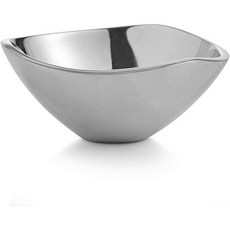 Nambe 三角小湯碗, 1個, 銀色