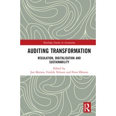 (英文圖書) Auditing Transformation: Regulation Digitalisation and Sustainability 精裝版, Routledge, 英文