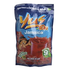 Yus 洛神花茶沖泡粉, 1個, 300克