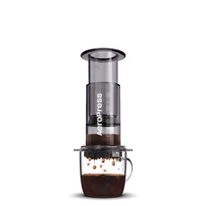 AeroPress 愛樂壓 Clear 透明多色版 咖啡機 (美國製造), 黑色