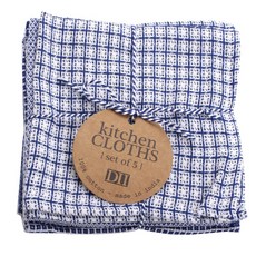 DESIGN IMPORTS Capri 洗碗布 5 件套廚房十字架, 5件, 混色