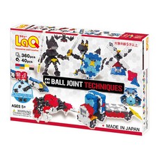 【LaQ】探索球關節組 (360pcs+40pcs) 日本製造立體3D拼接積木/益智玩具/台灣獨家代理, 多色