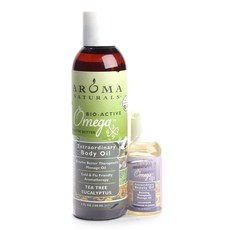 AROMA NATURALS 超普通身體油套組 2, 茶樹桉樹, 1入, 180ml