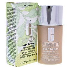 CLINIQUE 倩碧 勻淨無瑕粉底液 SPF15, 1瓶, 12 Ginger