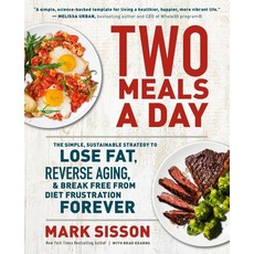 (英文圖書) Two Meals a Day: The Simple Sustainable Strategy to Lose Fat Reverse Aging and Break Free ... 平裝版, Grand Central Publishing, 英文