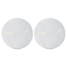 日本 excel 透燦裸光蜜粉餅, 2個, 白色