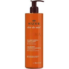 NUXE 巴黎歐樹 臉部與身體超豐潤潔膚凝膠, 1個, 400ml