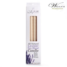Wally's Natural Products 薰衣草大豆香薰耳燭, 薰衣草大豆混合物