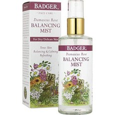 BADGER 平衡噴霧 大馬士革玫瑰, 1個, 118ml