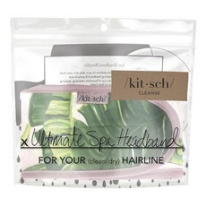 KITSCH JEWELRY 超細纖維SPA多功能髮帶, 1個, 掌紋