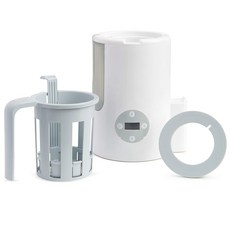 munchkin 食品加熱溫奶器, 1入, 白色+灰色