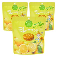 檸檬果醬夾心餅乾, 21個, 6g