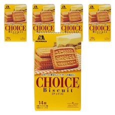 MORINAGA 森永 Choice奶油風味餅乾 14塊入, 5盒