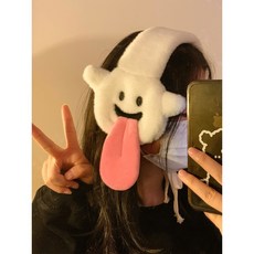可愛搞怪造型毛絨耳罩