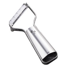 KAI 貝印 関孫六 不鏽鋼斜口削皮器, 1個, 銀