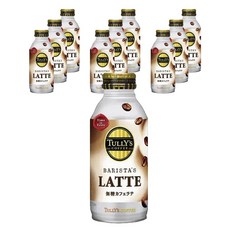 TULLY'S COFFEE Barista's無糖拿鐵, 10個, 370ml