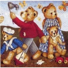 斑馬麥麥 蝶古巴特餐巾紙 (0971-0980), Multi-color, 1