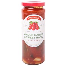 Mezzetta 梅氏 Howl蒜香甜羅勒義大利紅醬 無麩質 素食, 1個, 460g