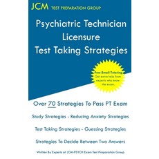 Psychiatric Technician Licensure - Test Taking Strategies: New 2020 Edition - The latest strategies ... 平裝版, Jcm Test Preparation Group, 英文