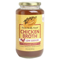 Zoup 低鈉雞湯, 1個, 917毫升